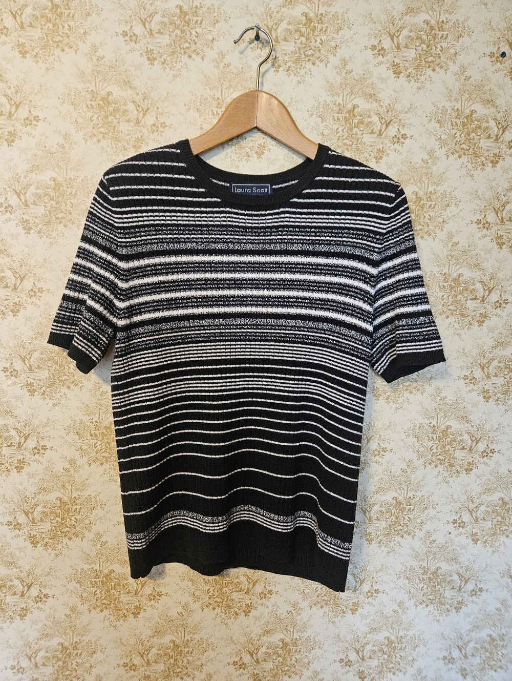 Vintage Y2k Laura Scott Knit Sweater